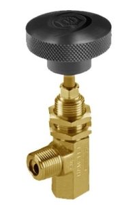 Ham-Let® H-385U Brass Male to Female Needle V-Stem