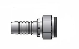 GlobalSpiral™ Female DIN 24° Swivel Coupling Light Series