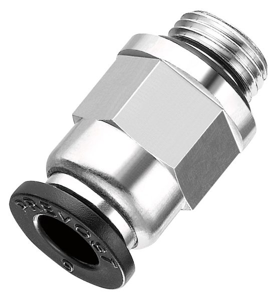 Prevost Hex Body Male Stud Coupling (Metric)