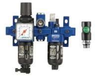 Prevost ALTO 1 Filter Regulator with Diverter Block & PrevoS1 Couplings