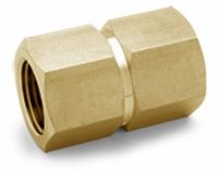 Ham-Let® brass Pipeline NPT hexagon coupling 