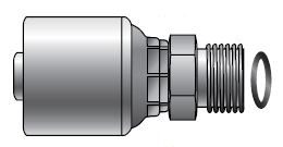 Gates MegaCrimp® Male SAE Flat Face Couplings