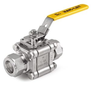 Ham-Let H-500 3-piece ball valves