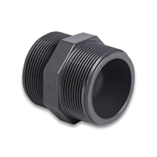 Vale® uPVC Threaded Hexagon Nipple