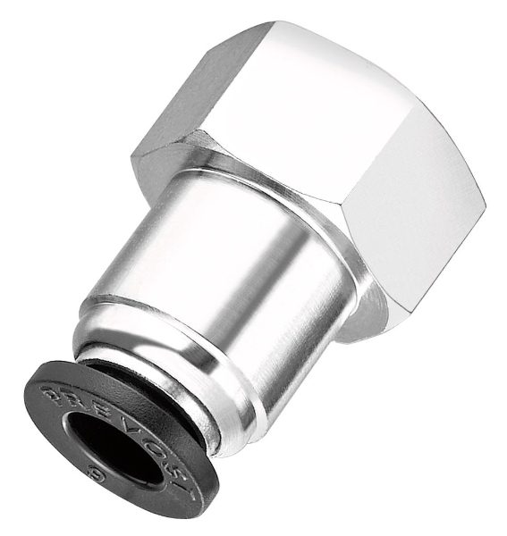 Prevost Hex Body Female Stud Coupling (BSPP)