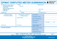 OFMAT DISPUTED METER SUBMISSION