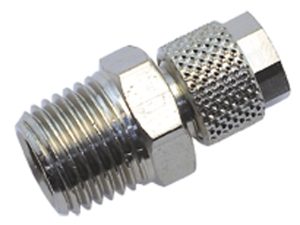 Vale® Rapid Push Over male stud coupling BSPT