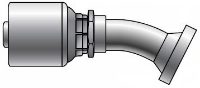 Gates MegaCrimp® SAE Flange 30° Couplings Code 61