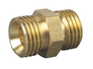 Vale® Hexagon Nipple BSPP to BSPP