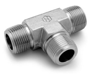 Ham-Let® Pipeline stainless steel male tee NPT 