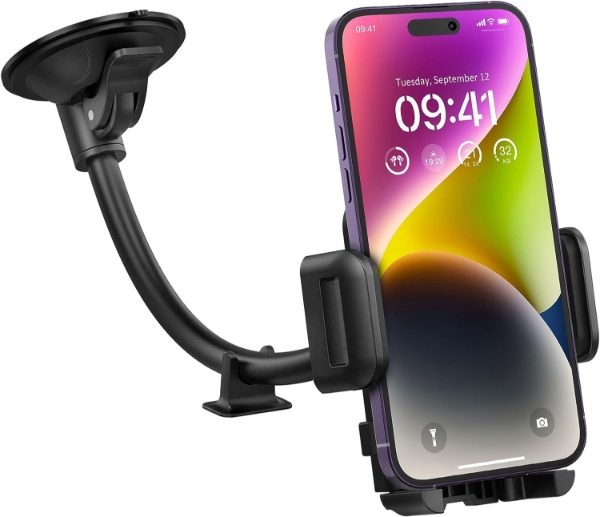 Car Phone Holder with Windscreen Mount