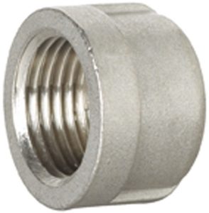 Vale® Stainless Steel Round Blanking Cap NPT