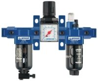 Prevost Filter Regulator and Lubricator with Quick Connections BSPP