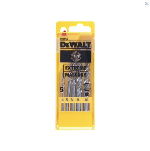 DeWALT Extreme Masonry Drill Bit Set (5 pc)