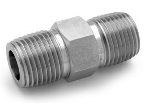 Ham-Let® Pipeline stainless steel extended hex nipple NPT