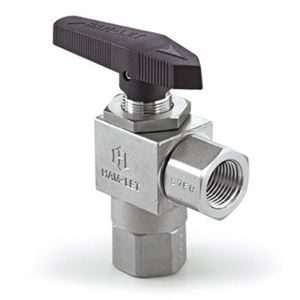 Ham-Let H-6800 Three-Piece Ball Valve with CSA Angle