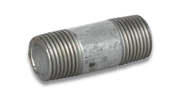 Vale® Barrel Nipple Galvanised