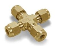 Ham-Let Let-Lok® Imperial Union Cross Brass