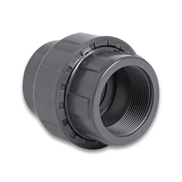 Vale® uPVC Plain to Threaded Socket Union