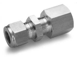 Ham-Let Let-Lok® Metric Female Bulkhead Connector NPT