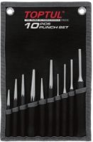 Toptul® 10 Piece Pin Taper Centre Punch Set